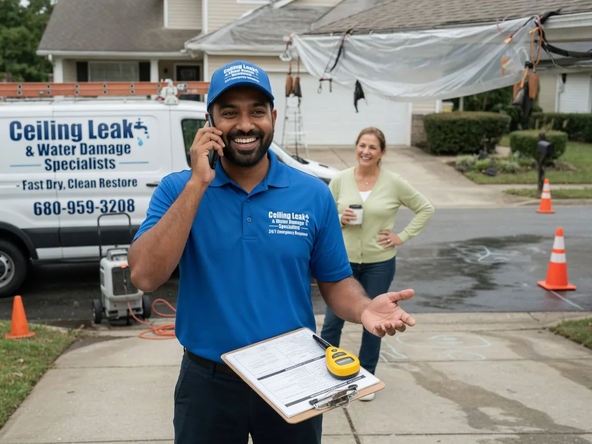 Ceiling Leak Cleanup Garden Valley, CA FAQs